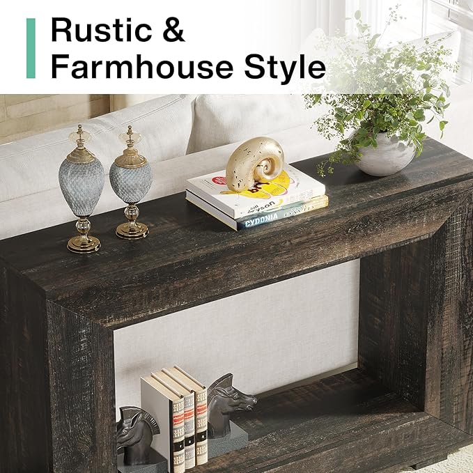 Tribesigns Farmhouse Console Table, 47 Inches Entryway Console Table - Image 7