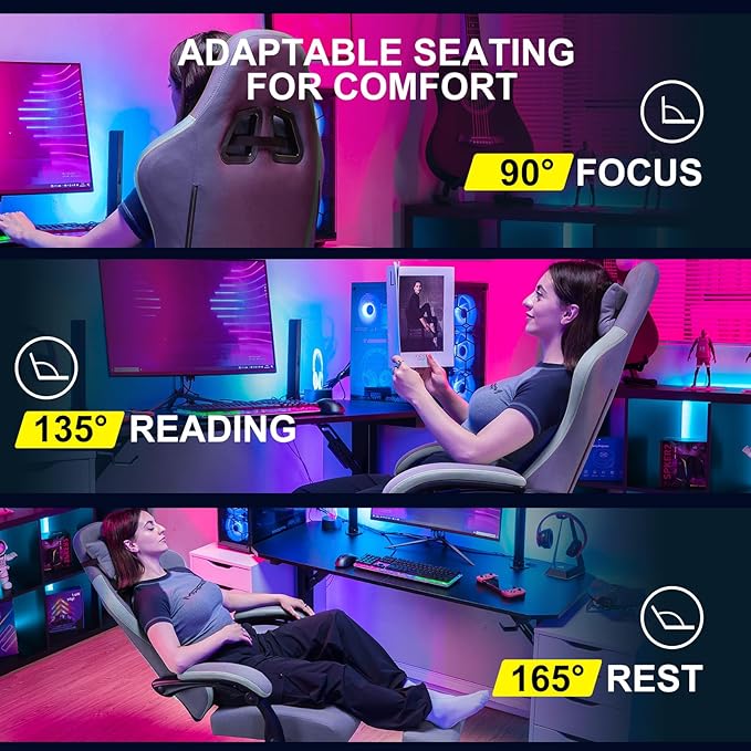 GTPLAYER Gaming Chair, Computer Office Chair - Image 4