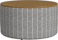 HomePop Modern Fabric Storage Ottoman by HomePop