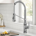 KRAUS Allyn Commercial Style 2-Function Single Handle Pull Down Kitchen Faucet by KRAUS
