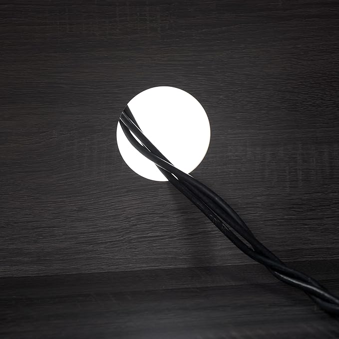 SAFAVIEH Aino TV Stand for up to 60" Flatscreen – Distressed Black, 2 Sliding - Image 9