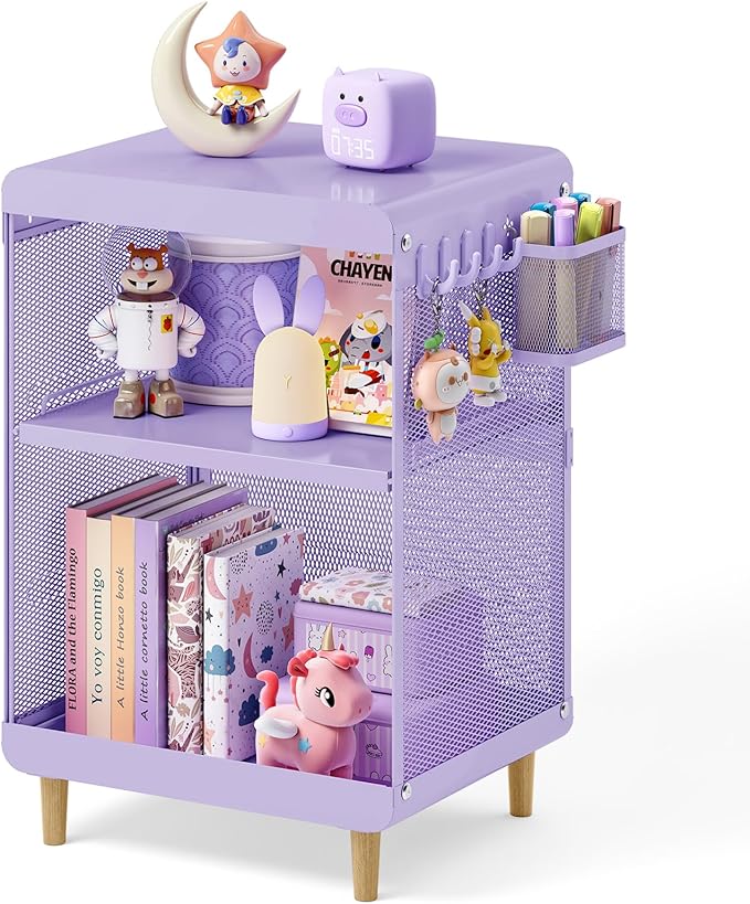 Kids Nightstand, Kids Bedside Table, Teen Girls Night Stand, Toddler Night Stand by SYKIARIOL