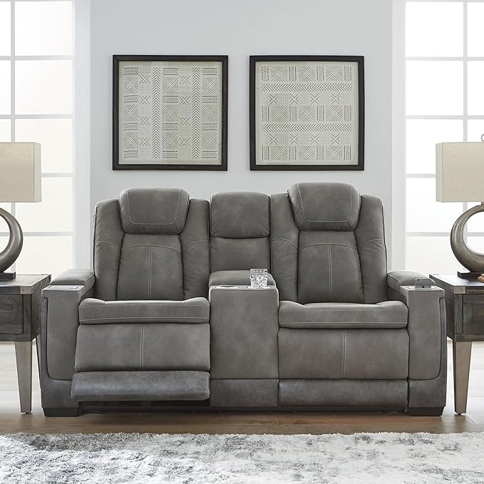 Signature Design by Ashley Next-Gen DuraPella Modern Faux Leather Power - Image 2