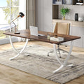 Tribesigns Executive Desk, 63” W x 31.5” D Large Office Desk, Modern Computer by Tribesigns