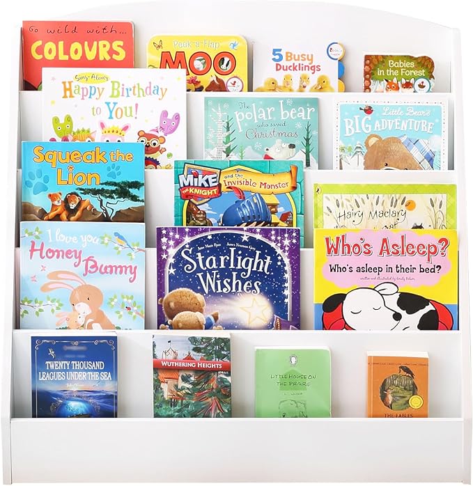 TOETOL 5-Tier Kids Bookshelf - Image 9