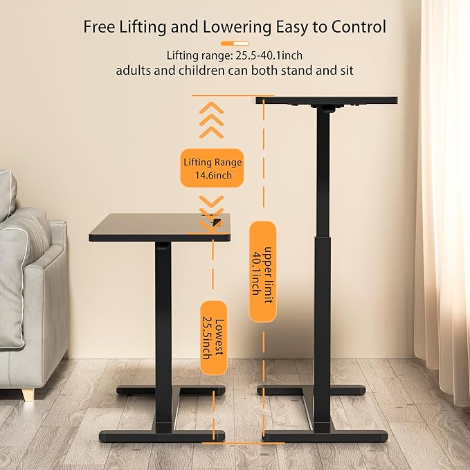 Home Office Desks Height Adjustable - Image 4