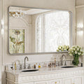 Large Bathroom Mirror 30x56 inch, Gorgeous Deep Frame Wall Vanity Mirror by VooBang