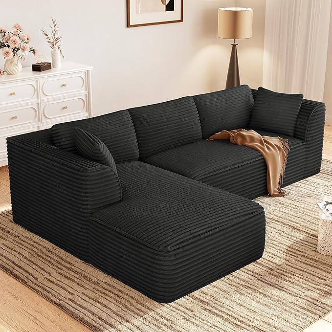 Vesgantti 106" Boneless Couch by Vesgantti