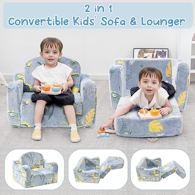 Comfy Toddler Chair and Couch for Kids - Image 3