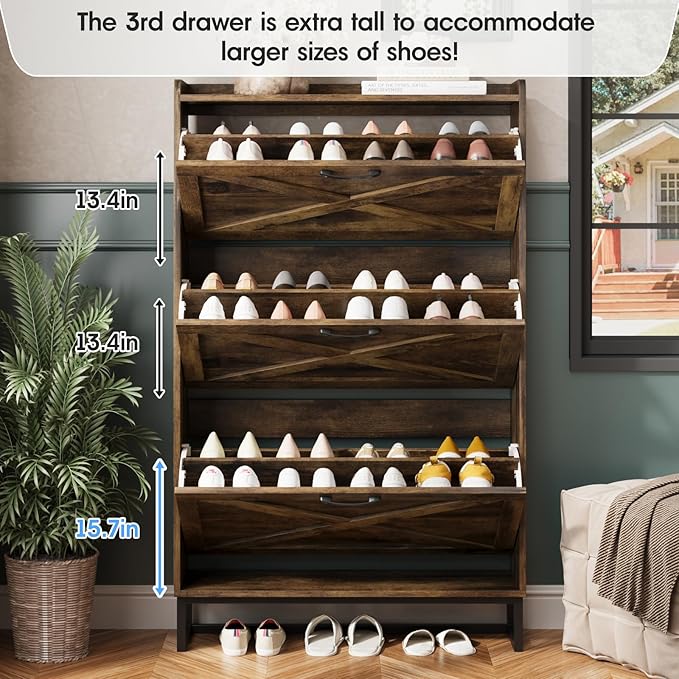 Maupvit Shoe Storage Cabinet - Image 3