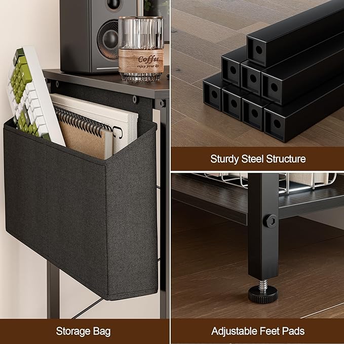 47 Inch L Shaped Computer Desk - Image 6