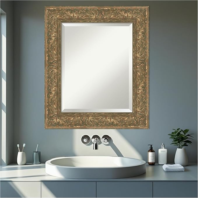 Amanti Art Bronze Bathroom Mirror - Image 6