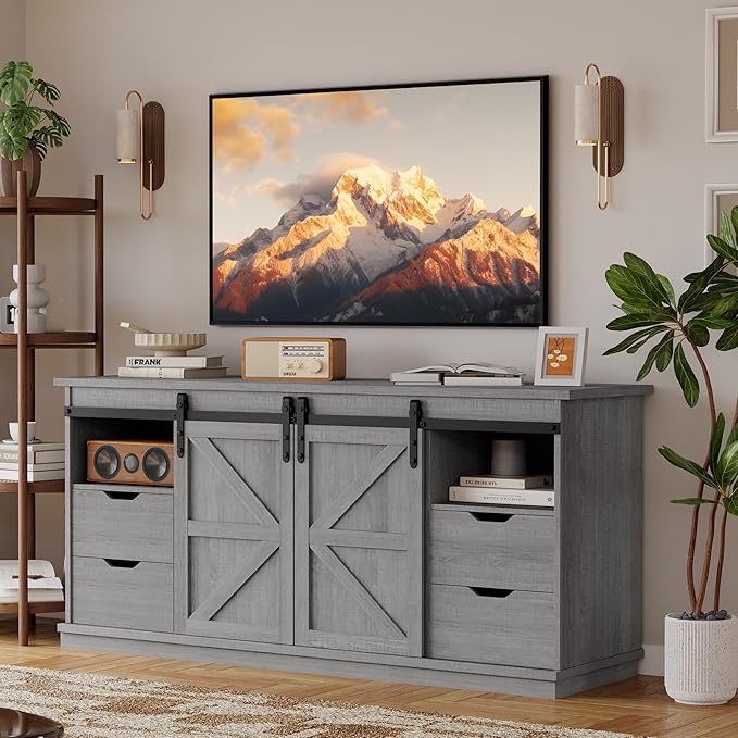YESHOMY TV Stand for Televisions up to 65 Inchs, by SearchallYESHOMY