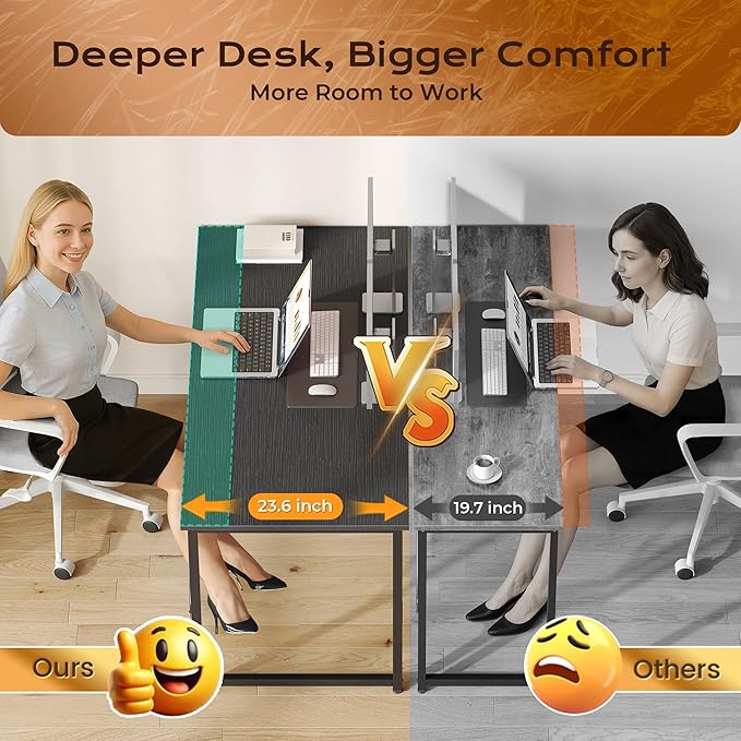 PRAISUN 54 X 24 Inch Computer Desk - Image 4