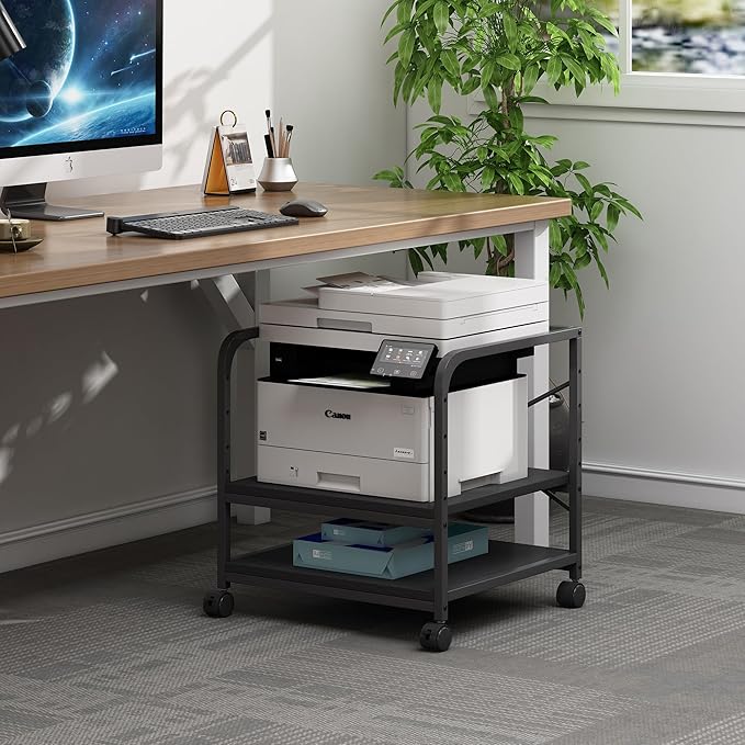 2 Tier Under Desk Printer Stand - Image 2