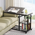 Tribesigns Height Adjustable C Table by Tribesigns