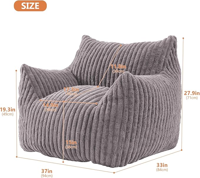 Giant Bean Bag Chairs for Adults - Image 2