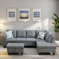 L Shaped Sectional Couches, Modern Modular Sectional Sofa by FONTOI