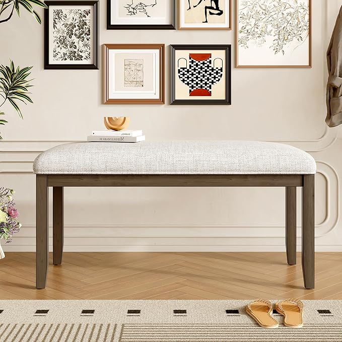 Merax Upholstered Dining Bench, by Merax