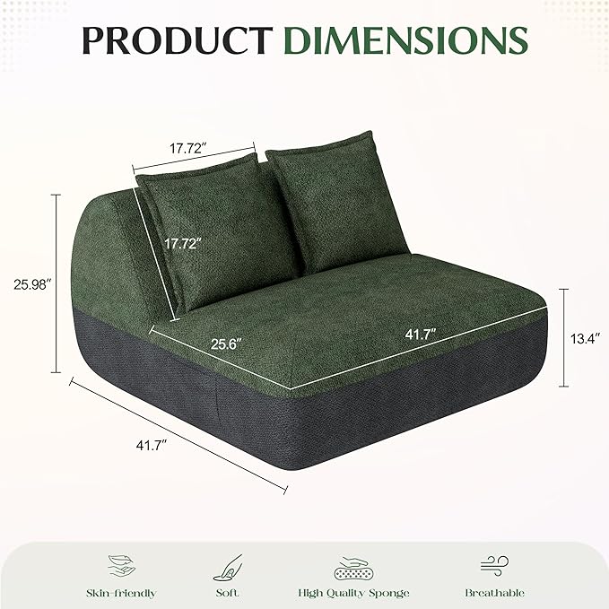 Hobestluk Small Sofa Small Couches - Image 2
