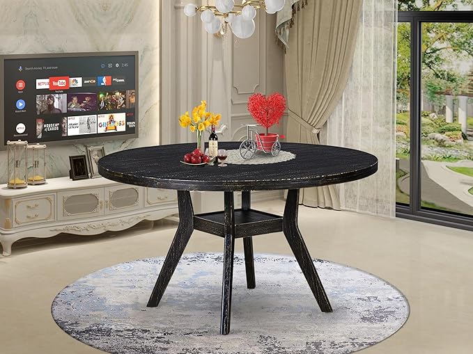 I58-11-TP - A Wood Dining table - Image 2