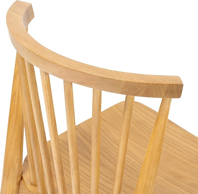 POLY & BARK Ligna Dining Chair Black – Mid-Century Inspired Chair - Image 9