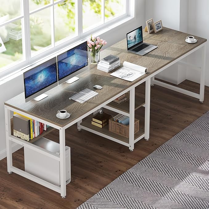 Tribesigns Two Person Desk by Tribesigns
