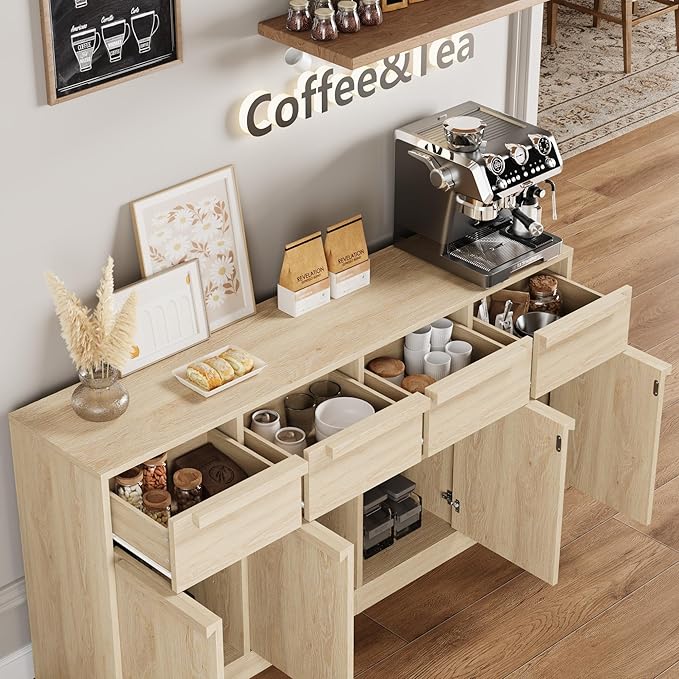 GarveeHome Sideboard Buffet Cabinet - Image 7