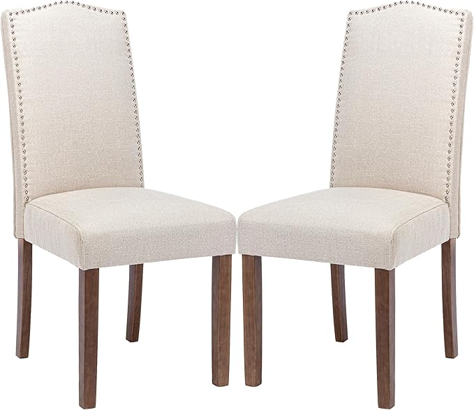 Stylish Upholstered Parsons Dining Chair Kitchen by SNUGWAY