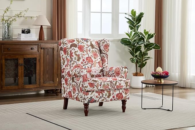 Ball & Cast Modern Accent Chair, Comfy Upholstered Armchair by BallCast