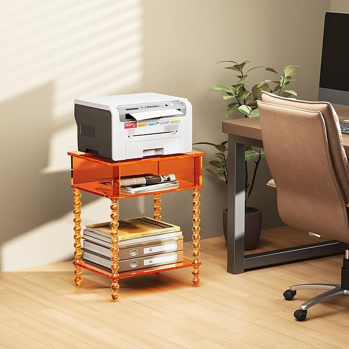 Acrylic Side Table, Nightstand for Living Room - Image 9