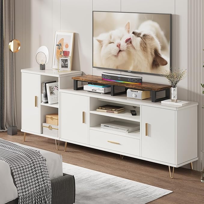 45" Large TV Riser for 32-60 inch TV, TV Riser Stand Shelf - Image 2