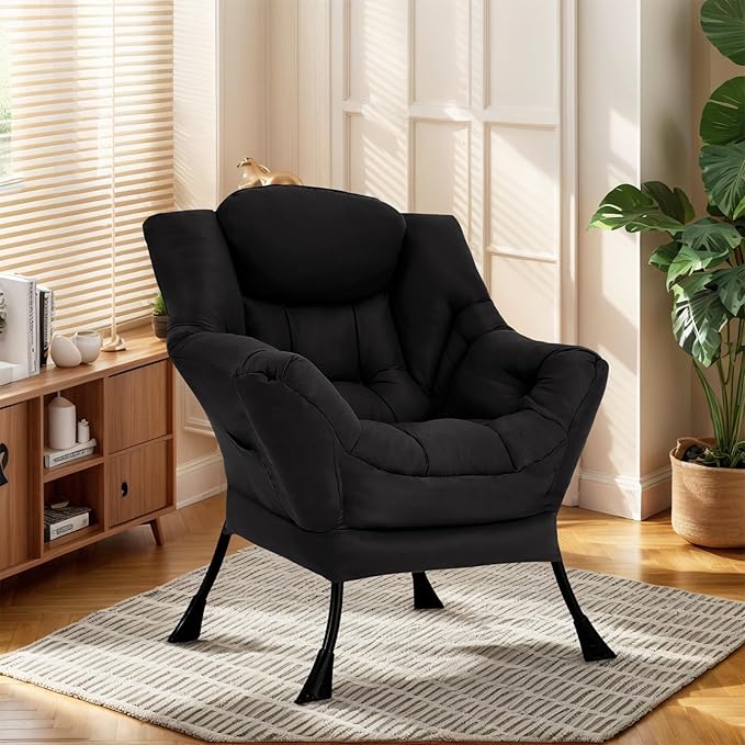 Lazy Chair for Living Room, Modern Accent Chairs - Image 4