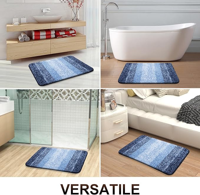 OLANLY Bathroom Rugs Mat 30x20, Extra Soft Absorbent Microfiber Bath Rugs - Image 7