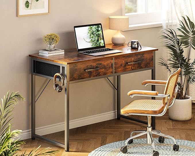 Casaottima 40 Inch Small Office Computer Desk - Image 2