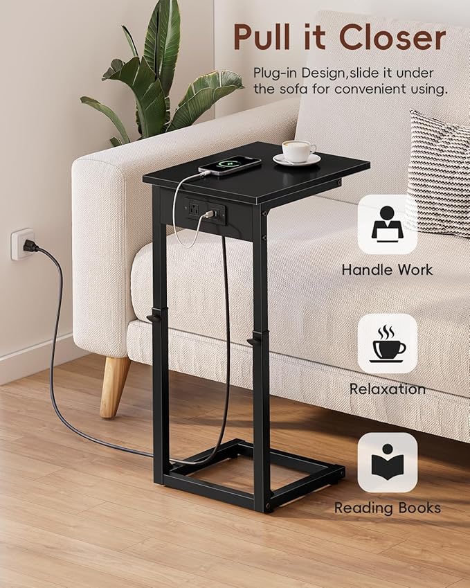 Vagusicc C Shaped End Table - Image 5