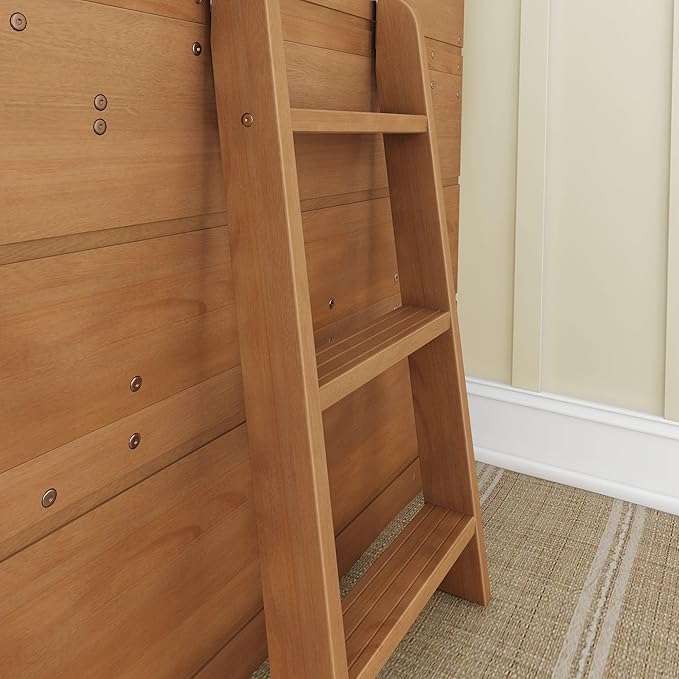 Max & Lily Modern Farmhouse Twin Low Loft Bed - Image 6