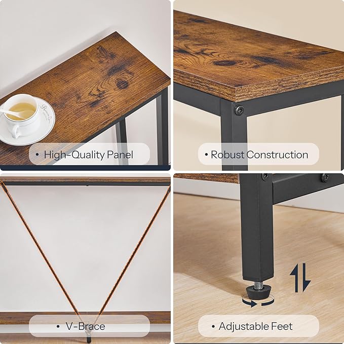 HOOBRO 78.7" Extra Long Sofa Console Table - Image 8