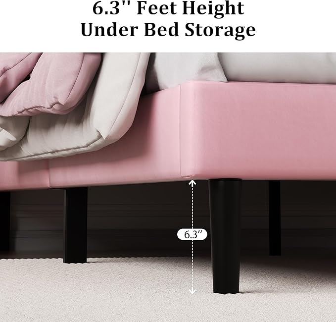 Queen Size Platform Bed Frame - Image 6