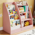4 Tier Kids Bookshelf, 4 Layer Sling Kids Book Shelf by FFBCFDKFurnitureSet