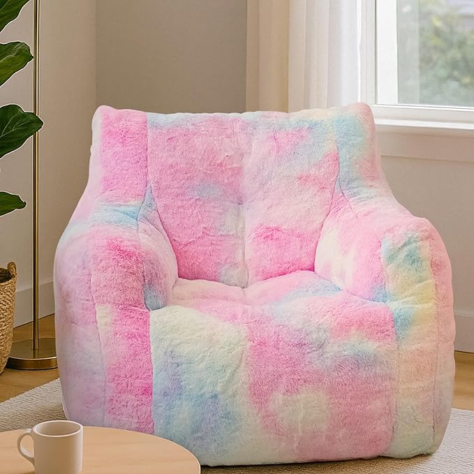 Bean Bag Chairs for Adults Ergonomic Support Reading Floor Sofa Chair - Image 3