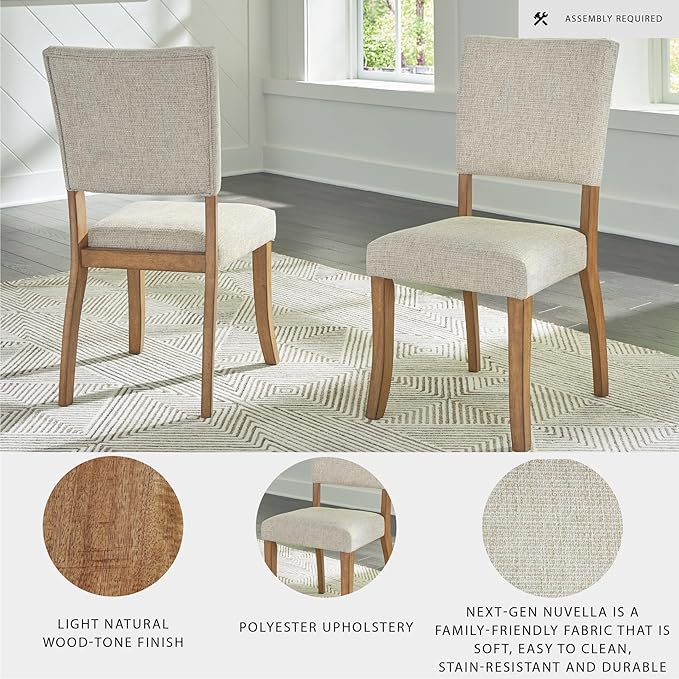 Signature Design by Ashley Rybergston Casual Stain Resistant Upholstered Solid - Image 4