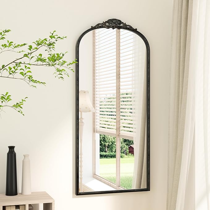 Keonjinn Arched Wall Mirror, Ornate Mirrors by Keonjinn