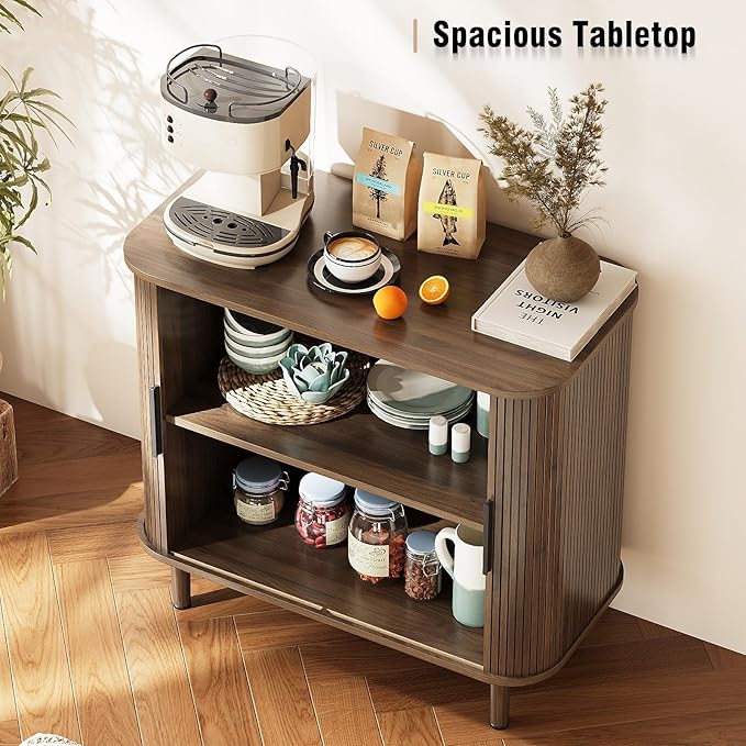 31.5" Sideboard Buffet Cabinet - Image 3