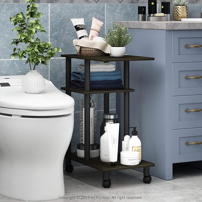 Furinno Turn-N-Tube C Shaped Side Table - Image 2