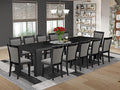 X12MZ-006-50 - 13-piece Dining Room Table Set a Rectangular Kitchen Table and by LuxebyEastWestFurniture