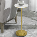 Drink Table, Carved Table Top Small Pdestal Martini SideTable by COVLON