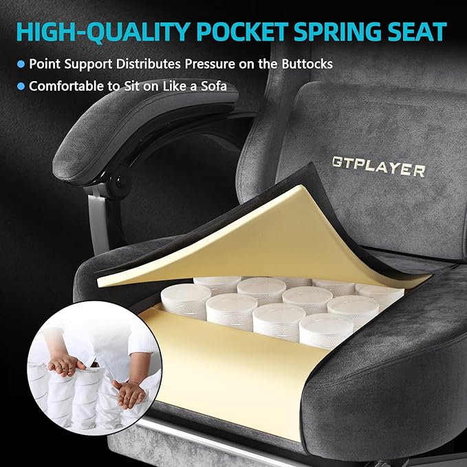 GTPLAYER Gaming Chair Fabric - Image 3