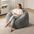 Hobestluk 3ft Bean Bag Chairs for Adults Large Beanbag Chair by YourHomeDeservesMore