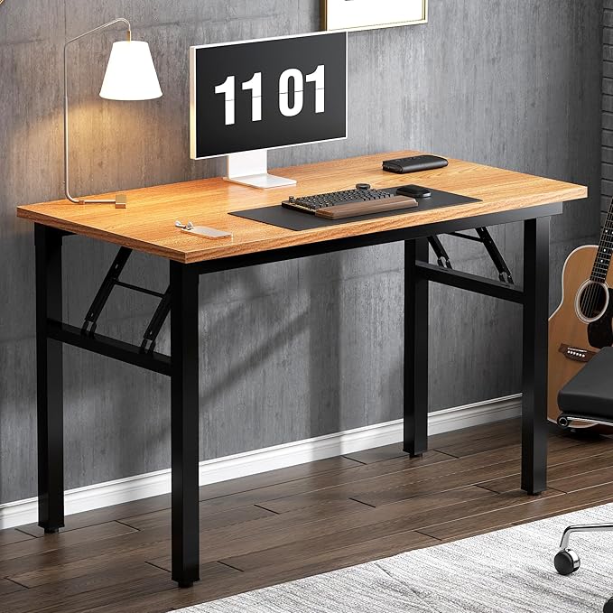 SDHYL 39 inchesNo Assembly Foldable Computer Desk - Image 4